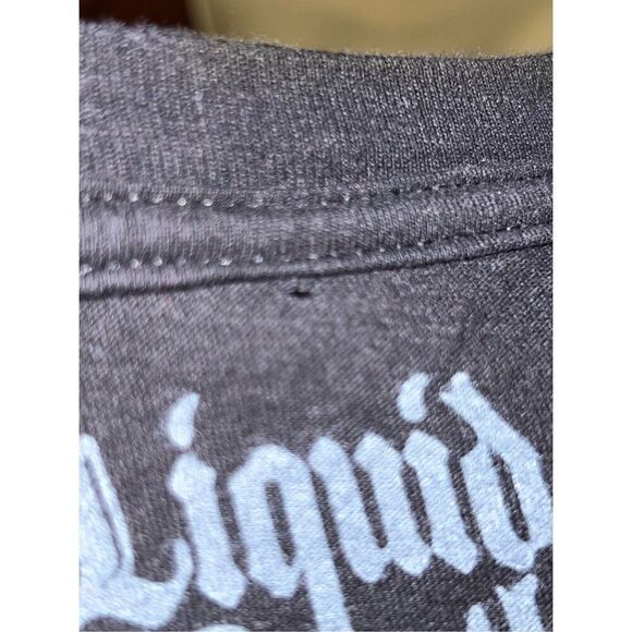 Unisex Liquid Death Ride The Lightning Black T Shirt Size XL #2 - Picture 3 of 5